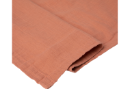 Muslin towel 110x110 cm Pure Cotton Pink