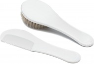 Brush and comb White