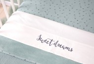 Cot bed sheet 100x150 cm Sweet Dreams