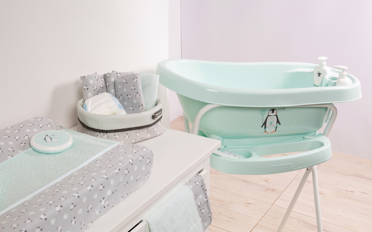 Bebe Jou Support De Bain Cliquez 98 Cm Mint