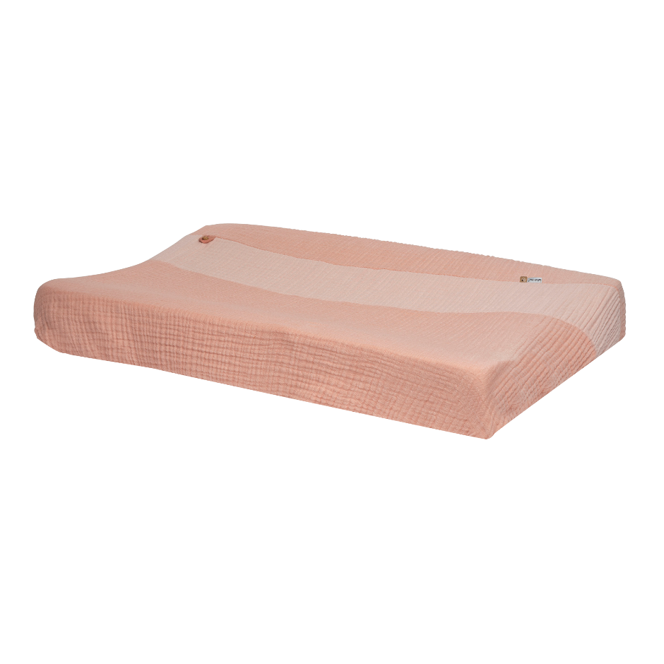 Afb: Changing pad cover 72x44 cm - Changing pad cover 72x44 Pure Cotton Pink