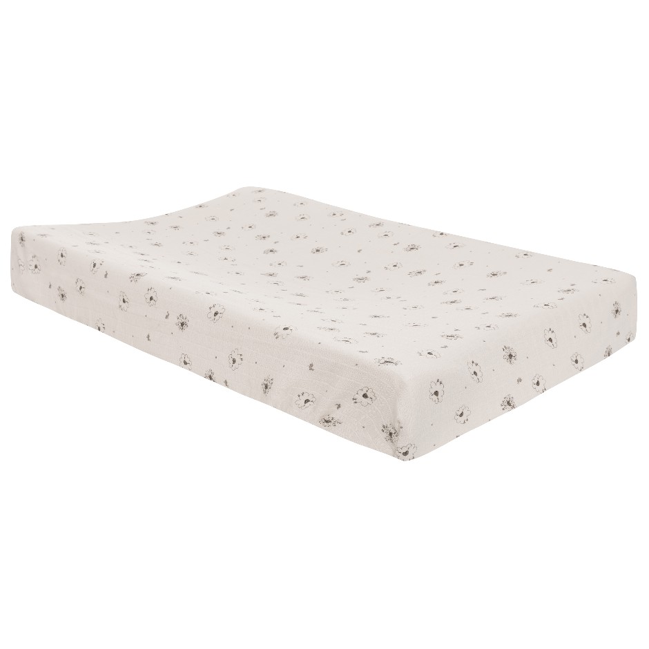 Afb: Housse de matelas à langer jersey 72x44 cm - Aankleedkussenhoes Hydrofiel Tiny Sheep