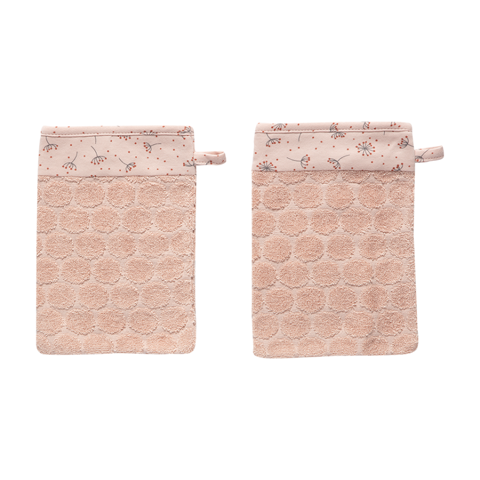 Afb: Gant de toilette Fabulous (ensemble de 2 pièces) - Gant de toilette Fabulous Wish Pink (ensemble de 2 pièces)