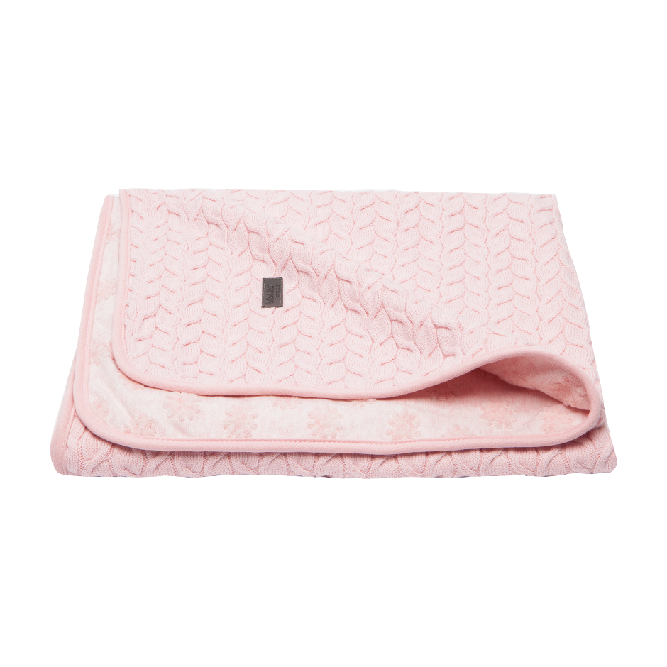Afb: Crib blanket Samo  75x100 cm Fabulous - Crib blanket Samo  75x100 cm Fabulous Blush Pink
