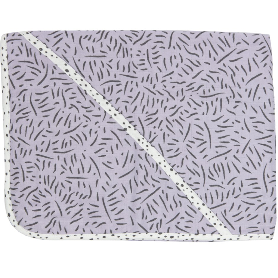 Afb: Sortie de bain en mousseline - Sortie de bain en mousseline Fabulous Zebra