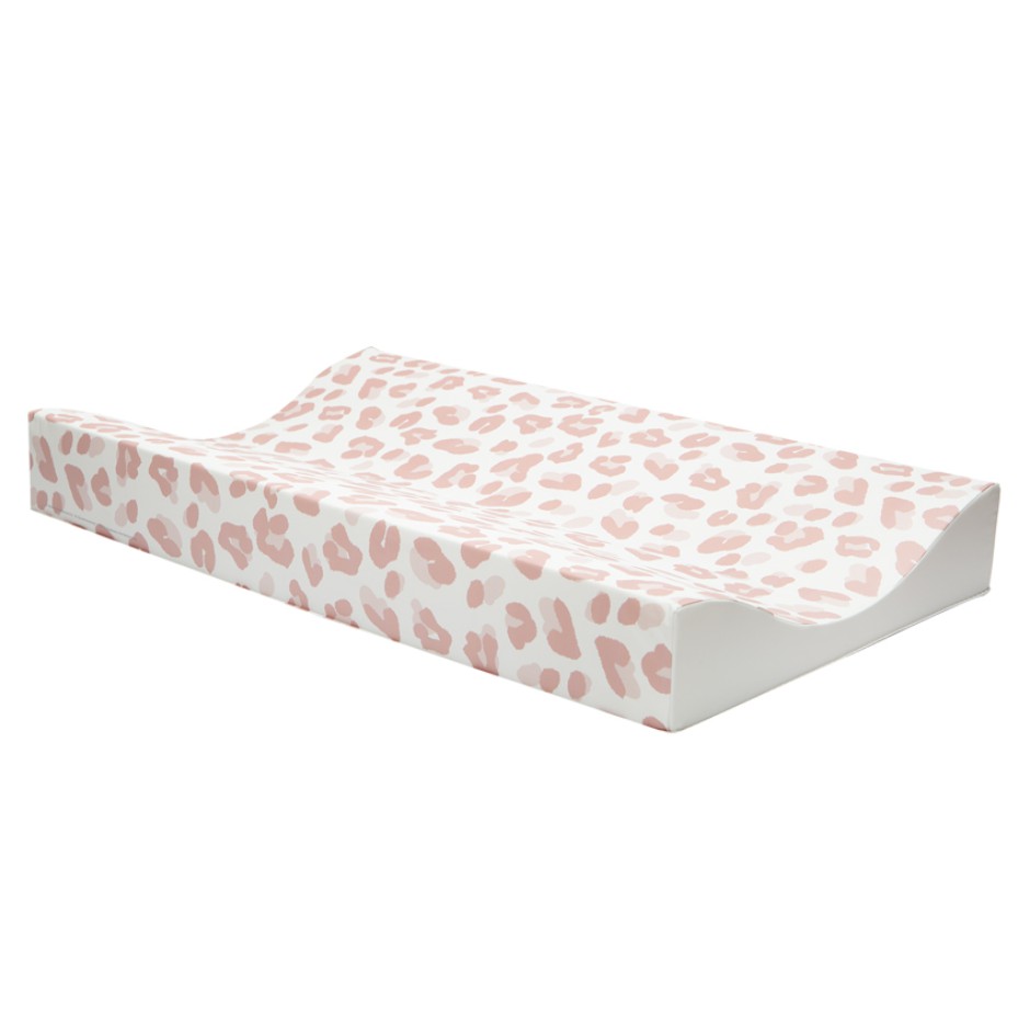 Afb: Aankleedkussen 72x44 cm Leopard Pink