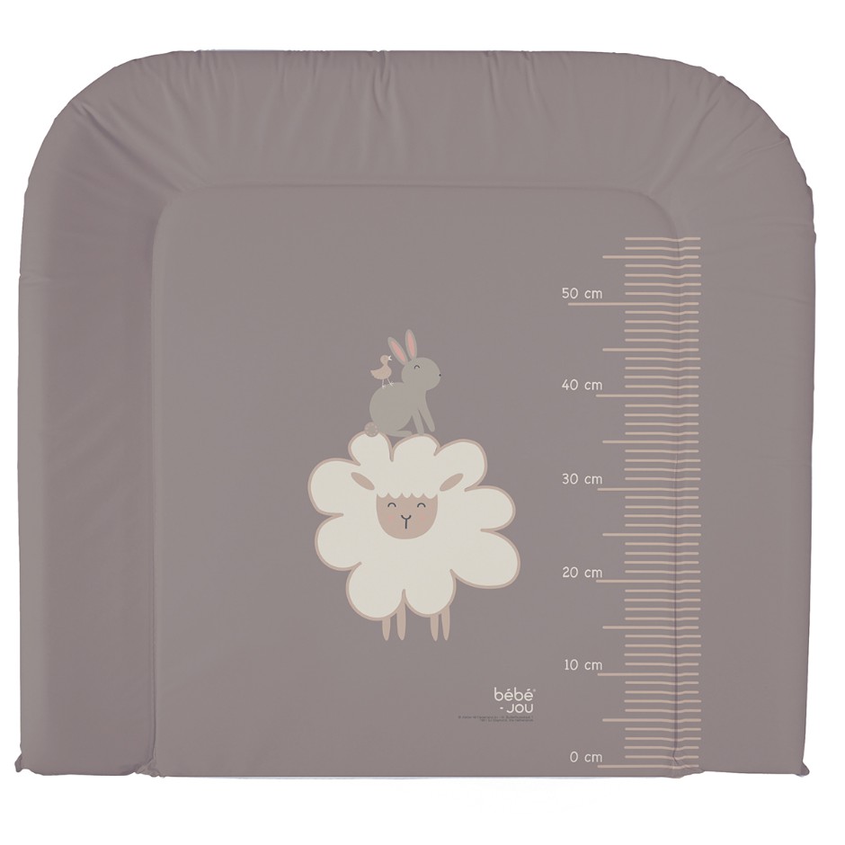 Afb: Wickelauflage 72x77 cm - Aankleedkussen 72x77cm Farm Friends