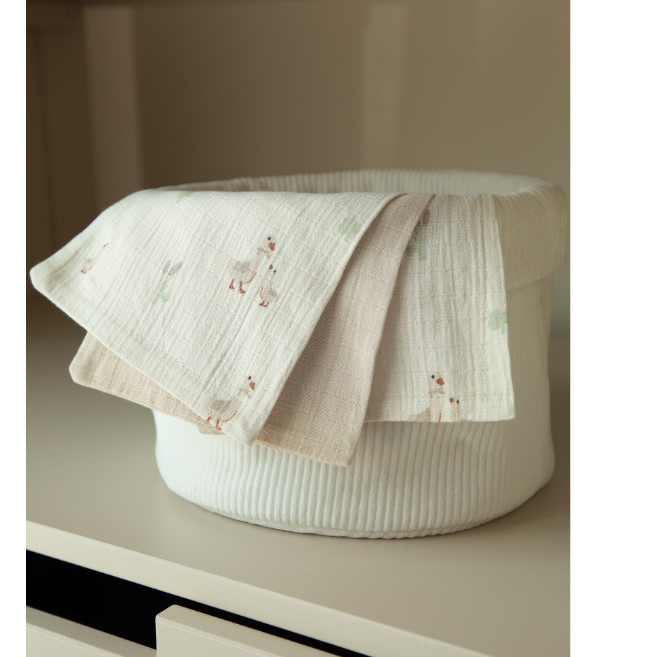 Afb: Hydrofiel washand 3 stuks Dear Goose